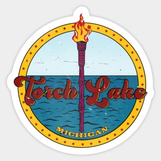 Torch Lake Sticker